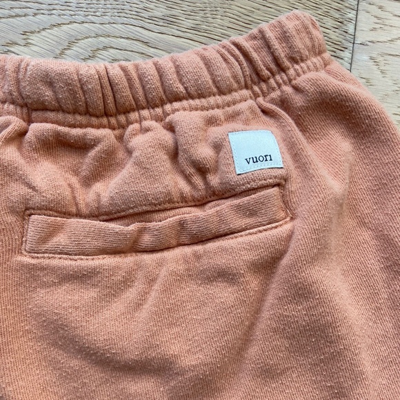 Vuori Halo Performance Short in Orange - Picture 5 of 5